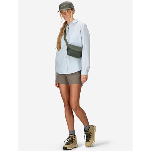 Marmot Women's AirExchange UPF 40 Long Sleeve Shirt - Large Vapor Variant