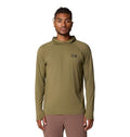 Men's Crater Lake Hoody - Large Combat Green, UPF 50+ Sun Protection for Hiking & Camping