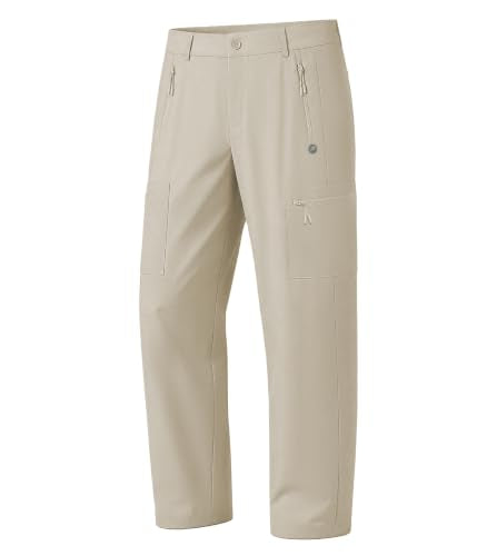 Fioboc Men's XX-Large Sand Golf Pants - Quick Dry Travel & Hiking Trousers