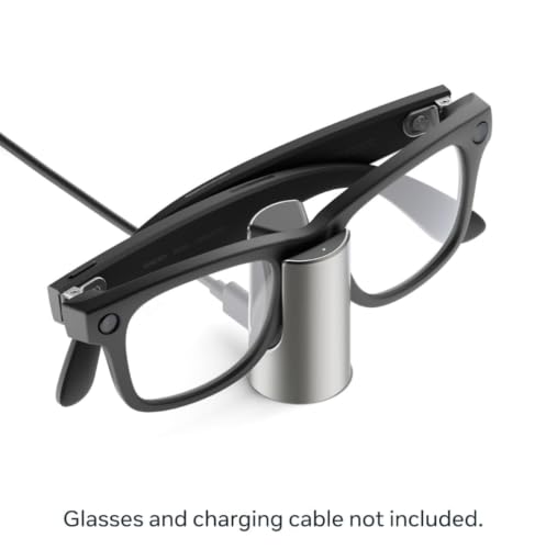 AI Glasses Charging Stand for Meta, Ray-Ban & Oakley - Quick Docking Station