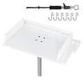 Boat Bait Cutting Board with Adjustable Rod Holder and Tool Slots - Marine-Grade Fishing Fillet Table