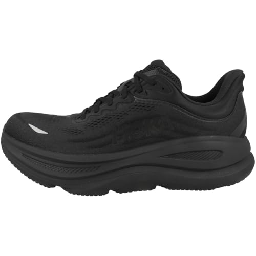 Hoka Men's Bondi 9 Running Shoes - Black/Black, Size 11
