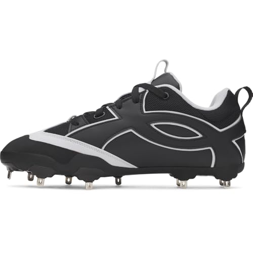 Under Armour Men's Yard Icon Mt Baseball Cleats - Gray/Gray/Halo, Size 10