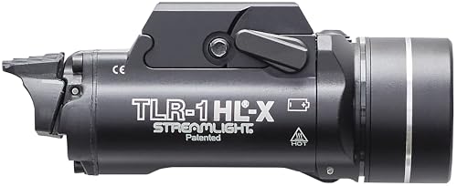 Rechargeable Tactical Gun Light with 1500 Lumens, Ambidextrous Switch