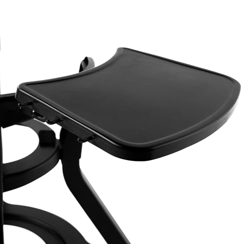 Outdoor Kamado Grill Cart for Joe Jr Small Kamado Grill, Black with Shelves - Model KJ15112524