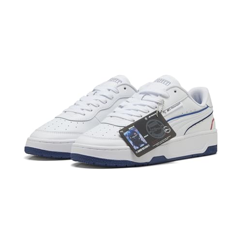 Puma BMW M Motorsport Ca Match Shoes - White Blue, Men's Athletic Sneakers