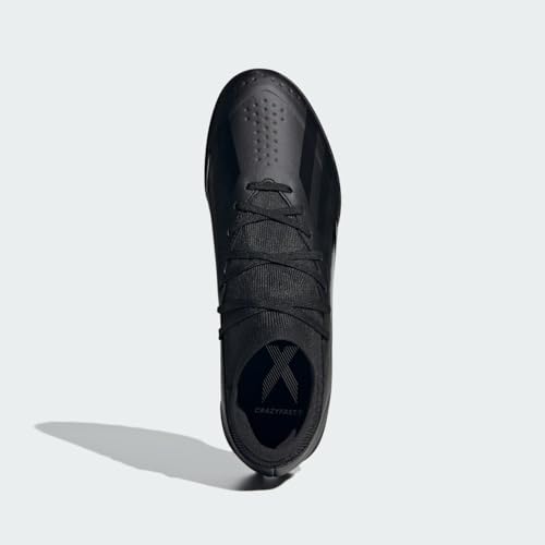 Adidas Unisex-Adult X Crazyfast League Indoor Soccer Shoes Size 8.5 Women/7.5 Men Core Black