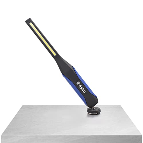 Astro Tools 90SL 900 Lumen LED Slim Work Light with Top Flashlight, Magnetic Swivel Base