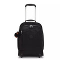 Kipling Women's Gaze Large Rolling Backpack - True Black, 8.25 x 17.25 x 12.25 inches
