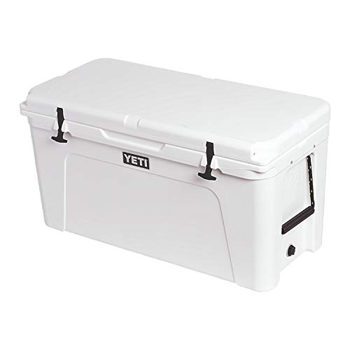YETI Tundra 110 Hard Cooler White - Rugged, Bear-Resistant Portable Ice Chest