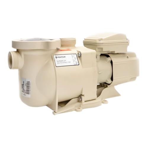 SuperFlo 1HP High Performance Pump - Quiet, Heavy-Duty EC Motor, New