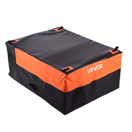 VEVOR Truck Bed Cargo Bag, Waterproof 840D PVC, 51.18 x 40.16 x 21.85 in (26 Cubic Feet), Heavy Duty Cargo Bag for Truck Bed with 4 Bungee Cords with Hooks, Fits a Variety of SUV and Pickup Trucks