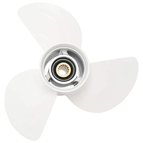 Aluminum Propeller for Yamaha Outboard Motor 60HP-130HP - 13.5x15-K
