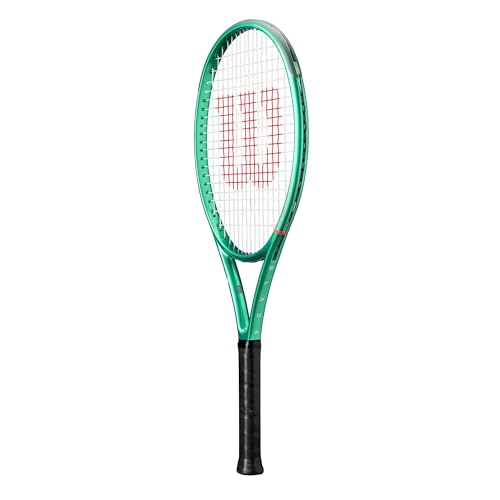 Wilson Blade V10 Junior Tennis Racket 26 Green - Control & Power, Pre-Strung
