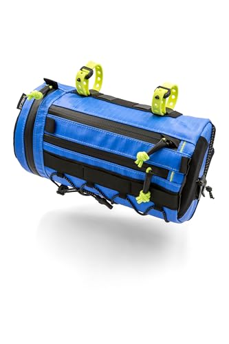 ORUCASE Smuggler HC Waterproof Bike Handlebar Bag - 3L Insulated Front Pouch - Blue