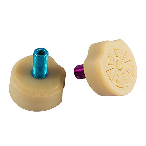 Gumball Superball Toe Stop for Roller Skates - Oversized Rubber Brake