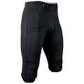Champro Boys' Conquest Football Pants - Medium Black, 4-Way Stretch, Reinforced Knees