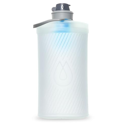 HydraPak Flux+ 1.5L Water Bottle with Integrated Water Filter - Lightweight & Durable