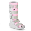 Tall Pink Air Cam Walker Boot for Broken Foot - Large Size, Support & Comfort