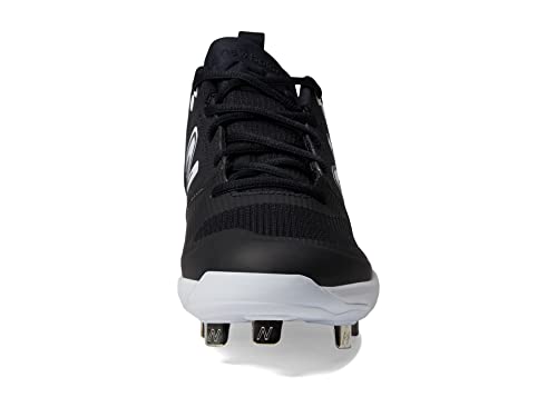 New Balance Women's Fresh Foam X Velo V3 Softball Cleats - Black/White, Size 8.5