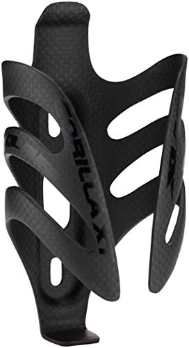 XLAB Gorilla XT Carbon Water Bottle Cage for Road & Triathlon Bikes - Matte Black