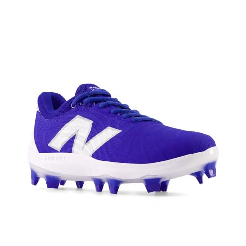 New Balance Women's FuelCell Fuse V4 Molded Softball Cleats - Team Royal/Optic White, 6