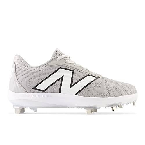 New Balance FuelCell 4040 V7 Metal Baseball Cleats - Raincloud White 11.5