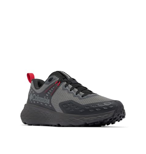 Columbia Men's Konos TRS Running Shoes 9.5 Titanium Grey Steel Mountain Red
