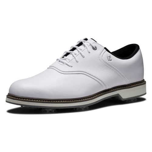 FootJoy Men's FJ Originals Golf Shoes - White/White, Size 9