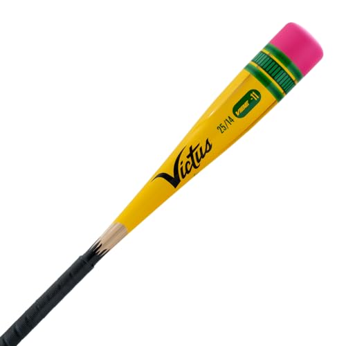 Victus Vibe Baseball Bat - 25 Inch / 14 Ounce Aluminum Tee Ball Bat - -11 Drop, USA Certified