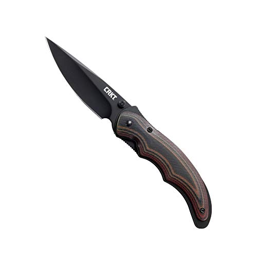 CRKT Endorser Assisted Folding Knife Black 3.18" Blade with Liner Lock