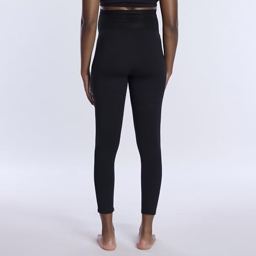 2-Pack Black Maternity Leggings with Secret Fit Belly - Full Length Pregnancy Support