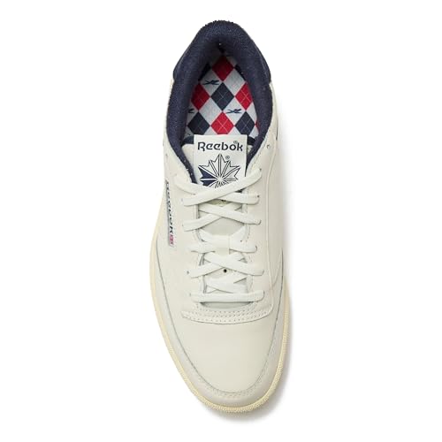 Men's Spikeless Golf Shoes - Reebok Club C Golf Chalk / Navy / Vintage Chalk 9.5