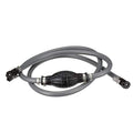 Marine Fuel Line Kit 6 Feet Long 3/8-Inch Diameter with Fittings for Yamaha Engines - Black