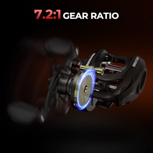 Fishing Rod and Reel Combo - KastKing Brutus Twin-Tip, 6'6" M, Right-Hand Reel