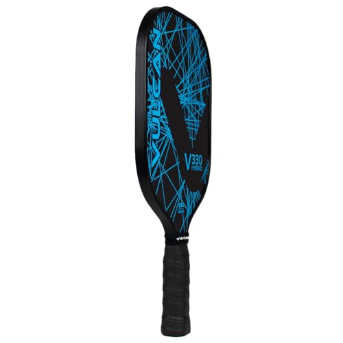 Vulcan | V320 Pickleball Paddle | Hybrid Performance | Polypropylene Core - Fiberglass Surface | USAP Approved | Blue Lazer