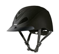 Black Medium Ultralight Horse Riding Helmet with Adjustable Fit - Safety Equestrian Gear