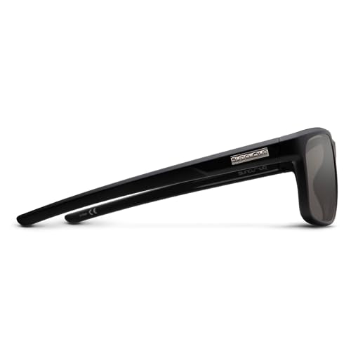 Suncloud Polarized Gray Sunglasses - UV Protect, Impact-Resistant, Lightweight