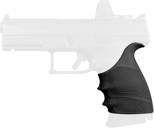 Hogue HandAll Beavertail Rubber Grip Sleeve for CZ P-10 C Compact - Black, One Size