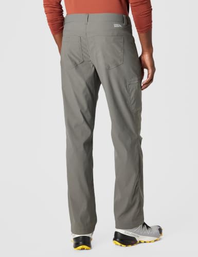 Eddie Bauer Men's Rainier Pants - 34W x 32L Dark Smoke Waterproof Hiking Pants