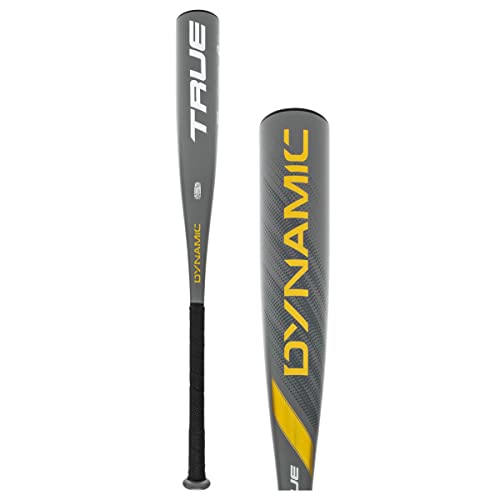 Baseball Bat - 32 Inch 22 Oz Gray/Gold USSSA 2 3/4 Inch Big Barrel - Dynamic (-10)