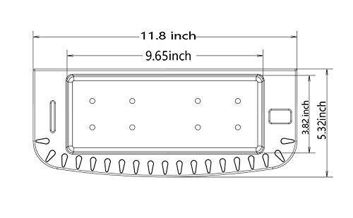 Boat Track Tool Holder 90 Degree Marine Storage Caddy for Versatrack Lund Ranger