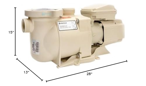 SuperFlo 1HP High Performance Pump - Quiet, Heavy-Duty EC Motor, New