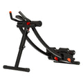 WECENI Black Foldable Ab Machine for Home Gym Core Workout Strength Training