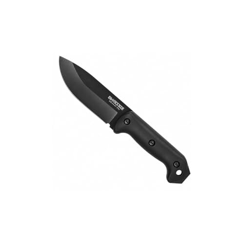 Fixed Blade Hunting & Camping Knife 5.25-Inch Drop Point 1095 Cro-Van Steel