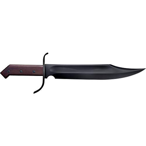 Cold Steel 1917 Frontier Bowie Fixed Blade Knife 12.25" Clip Point, Black Blade with Hardwood Handle