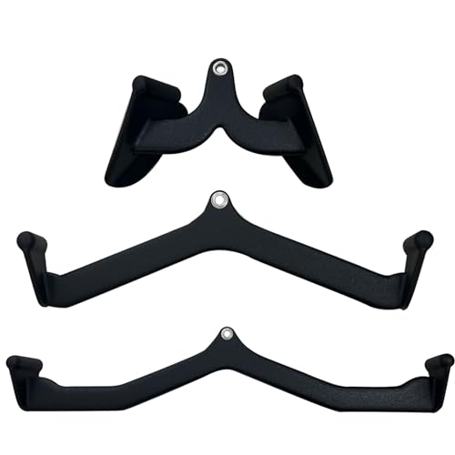 BLUSLM LAT Pulldown Bar Attachments Style 03 - V-Shaped Cable Machine Handle for Back & Triceps