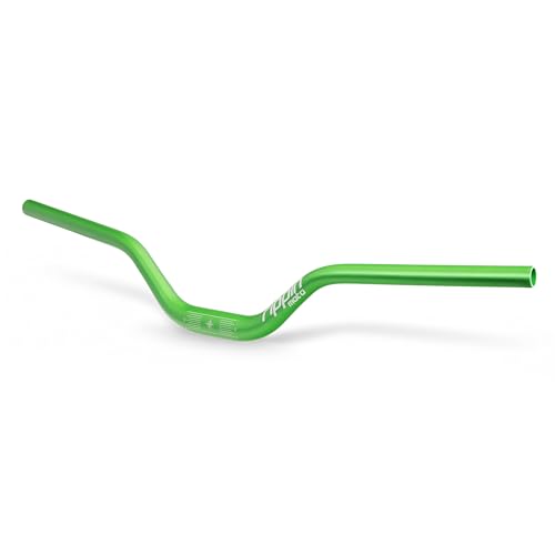 Rippin Moto Rise3 E-Moto Handlebars - 3" Rise x 770mm Wide, Green Polished - Compatible with Sur-Ron, Talaria, and More