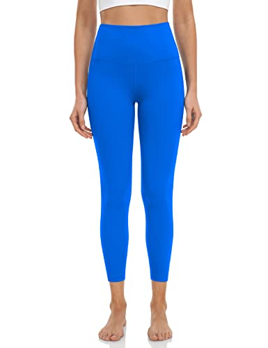 HeyNuts Essential 7/8 High Waist Leggings - Medium, Poolside Blue