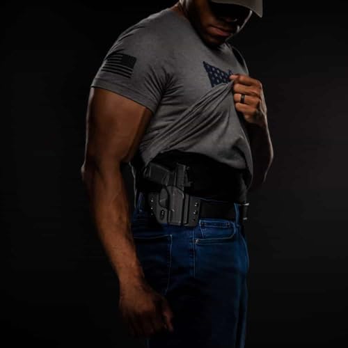 Tulster Black OWB Contour Kydex Holster for Smith & Wesson M&P Shield X - Optic Compatible